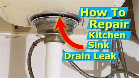 how to fix a leaky kitchen faucet under the sink|How to Fix a Leak Under Kitchen Sink: A Step